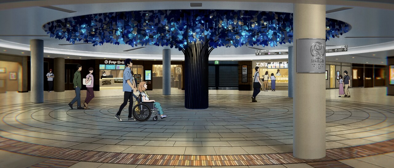 アニメ映画「ジョゼと虎と魚たち」Osaka Metroとのタイアップ動画より。