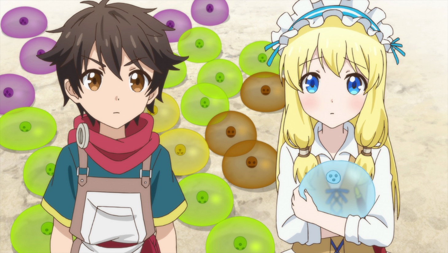 アニメ「神達に拾われた男」第11話より。(c)Roy・ホビージャパン／『神達に拾われた男』製作委員会