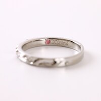 「桐乃」のシルバーリング。