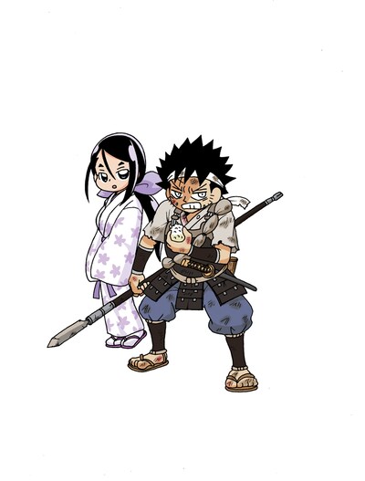 「雑兵めし物語」カラーカット