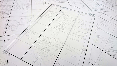 「復興応援 政宗ダテニクル 合体版+」の絵コンテ。