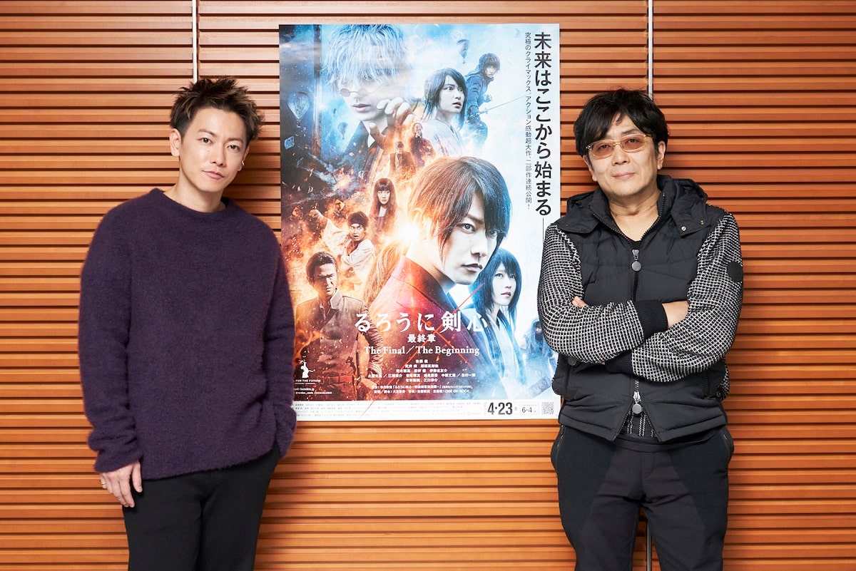 るろうに剣心 最終章 ジャンフェスに佐藤健が初参加 大友啓史監督との対談を配信 コメントあり コミックナタリー