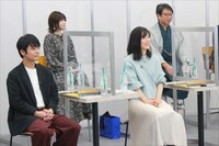 TVアニメ「天地創造デザイン部」生配信イベントの模様。