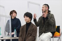 TVアニメ「天地創造デザイン部」生配信イベントの模様。