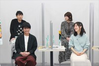 TVアニメ「天地創造デザイン部」生配信イベントの模様。