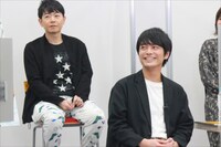 TVアニメ「天地創造デザイン部」生配信イベントの模様。