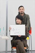TVアニメ「天地創造デザイン部」生配信イベントの模様。