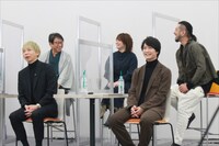 TVアニメ「天地創造デザイン部」生配信イベントの模様。