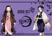 「鬼滅の刃」×ANNA SUI、禰豆子と胡蝶姉妹をイメージした蝶・薔薇モチーフアイテム