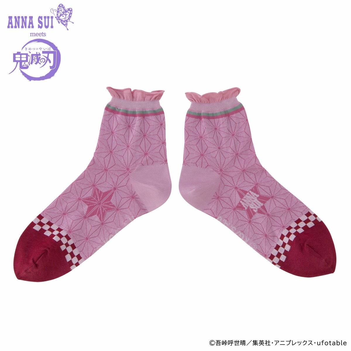 「鬼滅の刃×ANNA SUI 靴下」