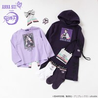 「鬼滅の刃×ANNA SUI キッズ 胡蝶姉妹」