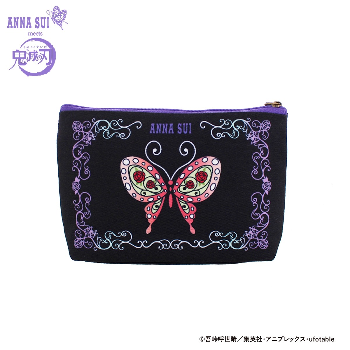 「鬼滅の刃×ANNA SUI ポーチ 胡蝶姉妹」