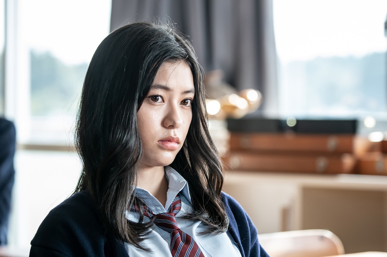 池田朱那扮する深川時代。