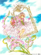 CLAMPの描き下ろしイラスト。