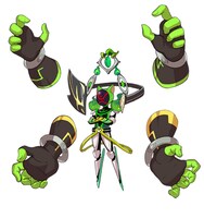 芦矢ライムが魔神ウォッチの力を使って変身するアシュラギルファー。