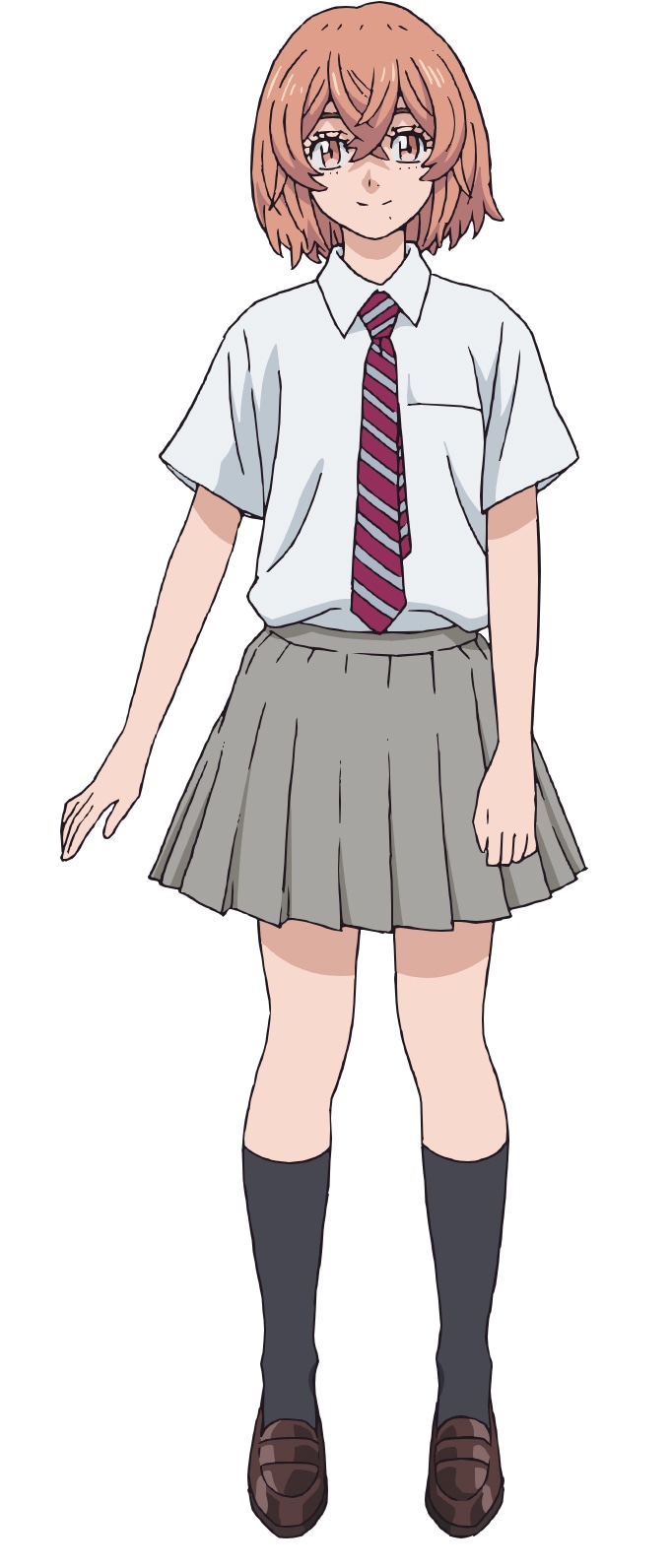 過去の橘日向（CV：和氣あず未）
タケミチの中学時代の唯一の恋人。優しくて明るい、正義感の強い女の子。現代で、東京卍會の抗争に巻き込まれて死亡する。