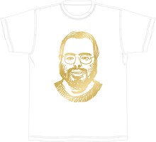 「メイドインアビス」グッズの「金のつくし卿Tシャツ」。