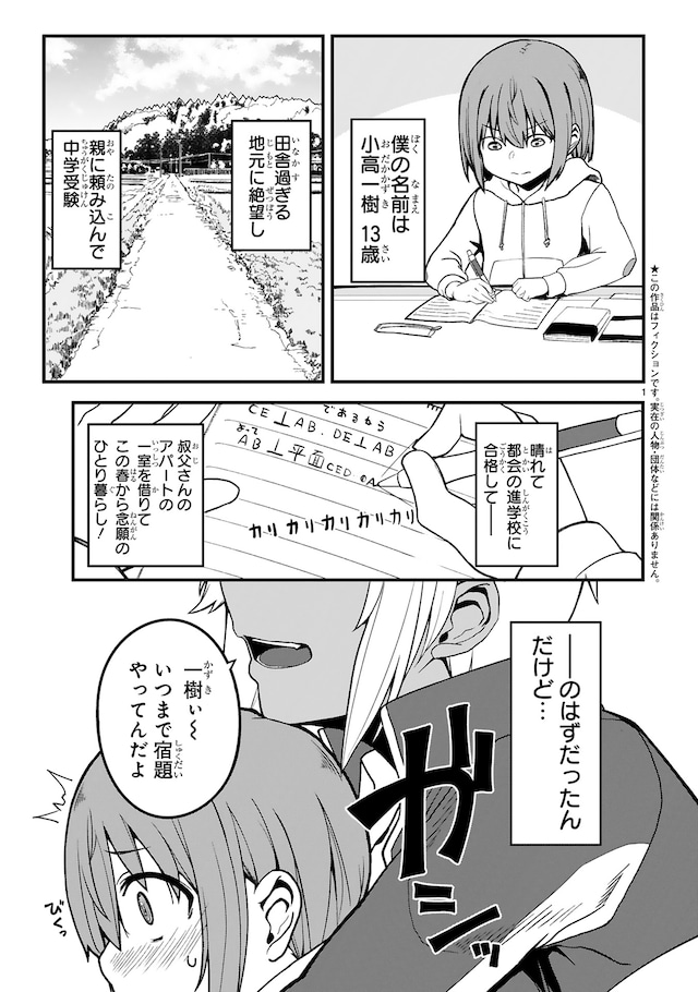 「ボクの家はギャルお姉さん達のたまり場」より。