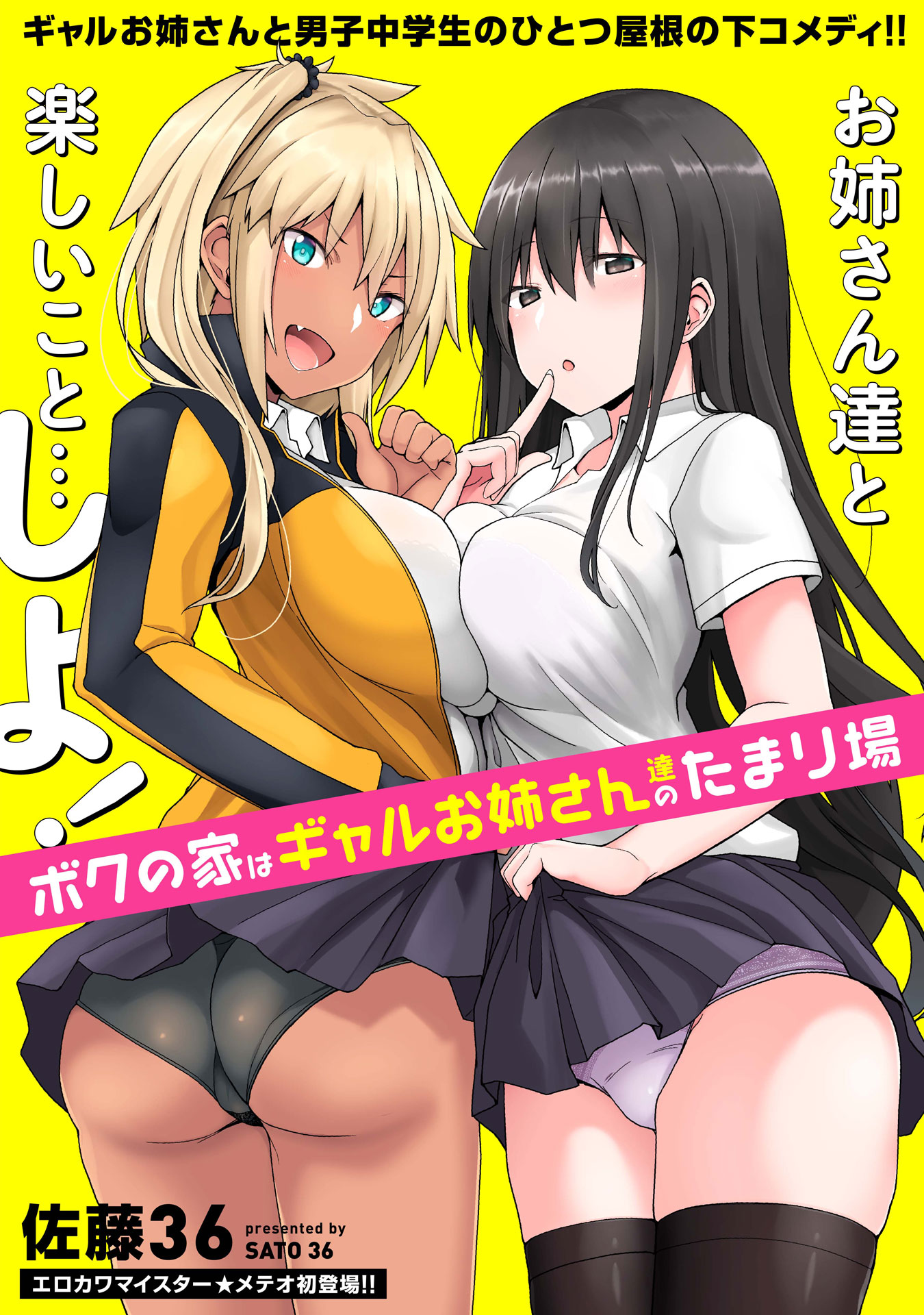 「ボクの家はギャルお姉さん達のたまり場」扉ページ