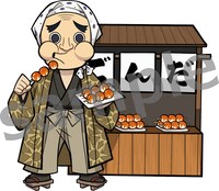 描き起こしのミニキャライラスト。