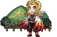 描き起こしのミニキャライラスト。