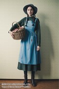 「赤毛のアン デイリーワンピース＆エプロンセット」着用イメージ