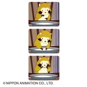 「ラスカルの消えた角砂糖Tシャツ」に使われたイラスト。