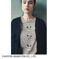 「ラスカルの消えた角砂糖Tシャツ」着用イメージ