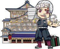 描き起こしのミニキャライラスト。