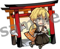 描き起こしのミニキャライラスト。