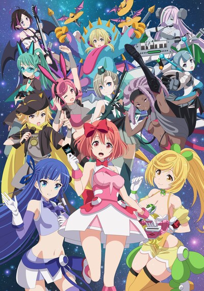 アニメ「WIXOSS DIVA(A)LIVE」キービジュアル