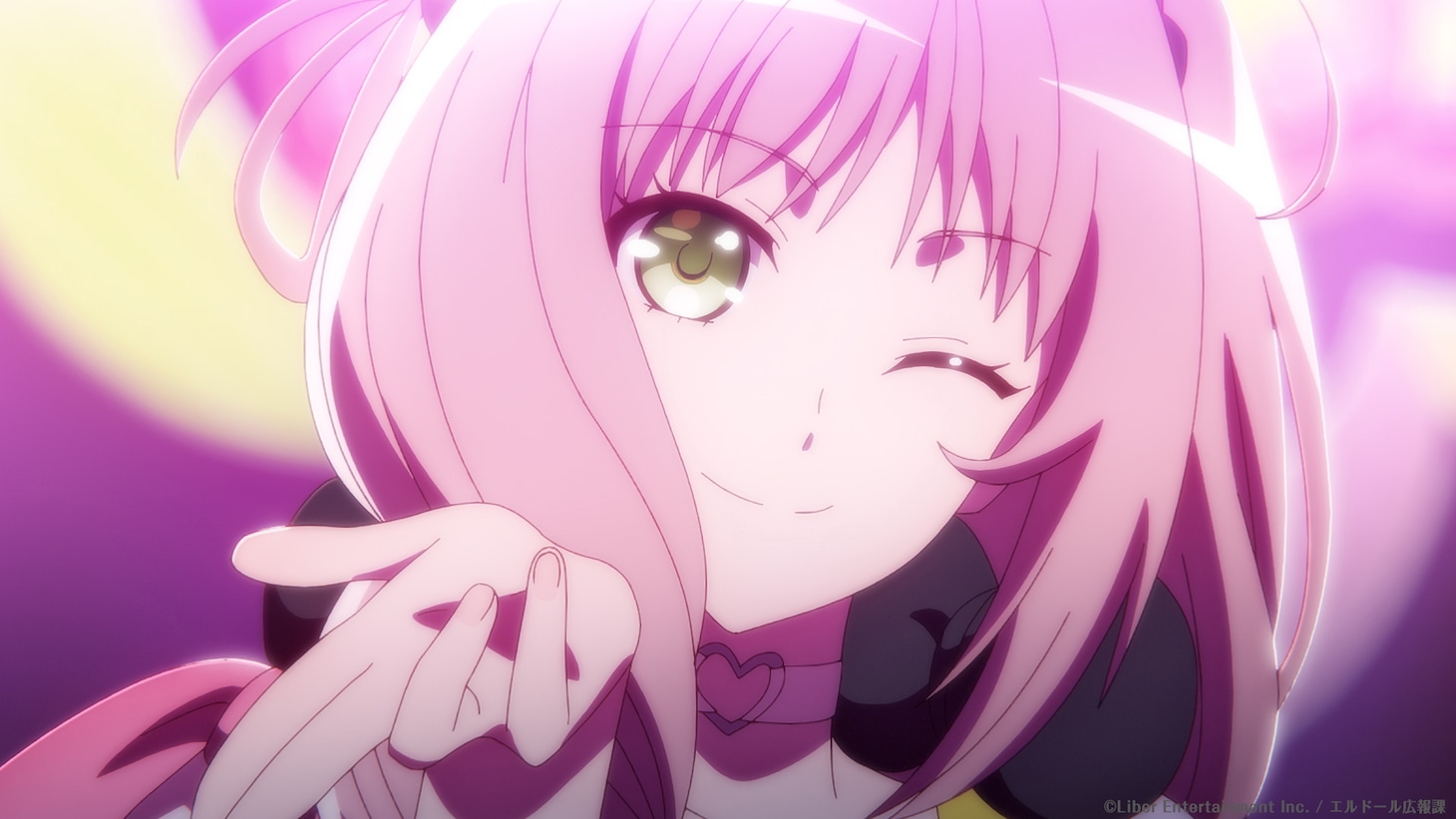アニメ「アイ★チュウ」第3弾PVより。