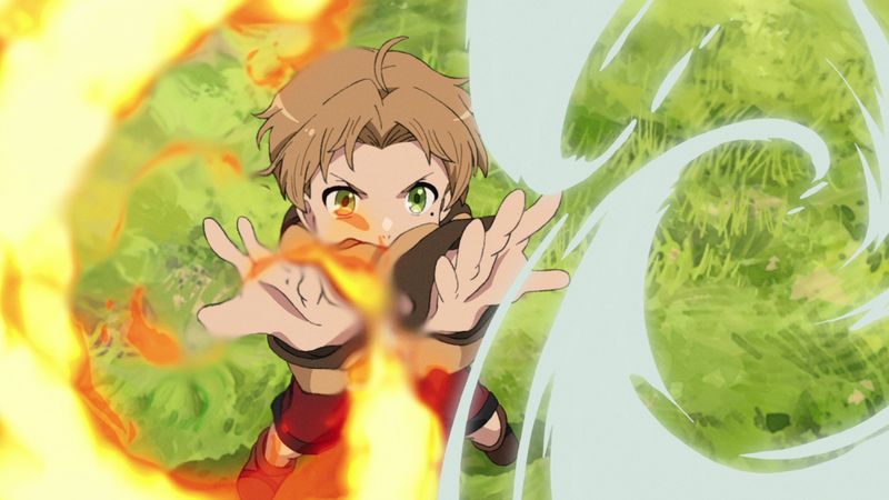 アニメ「無職転生 ～異世界行ったら本気だす～」PVより。