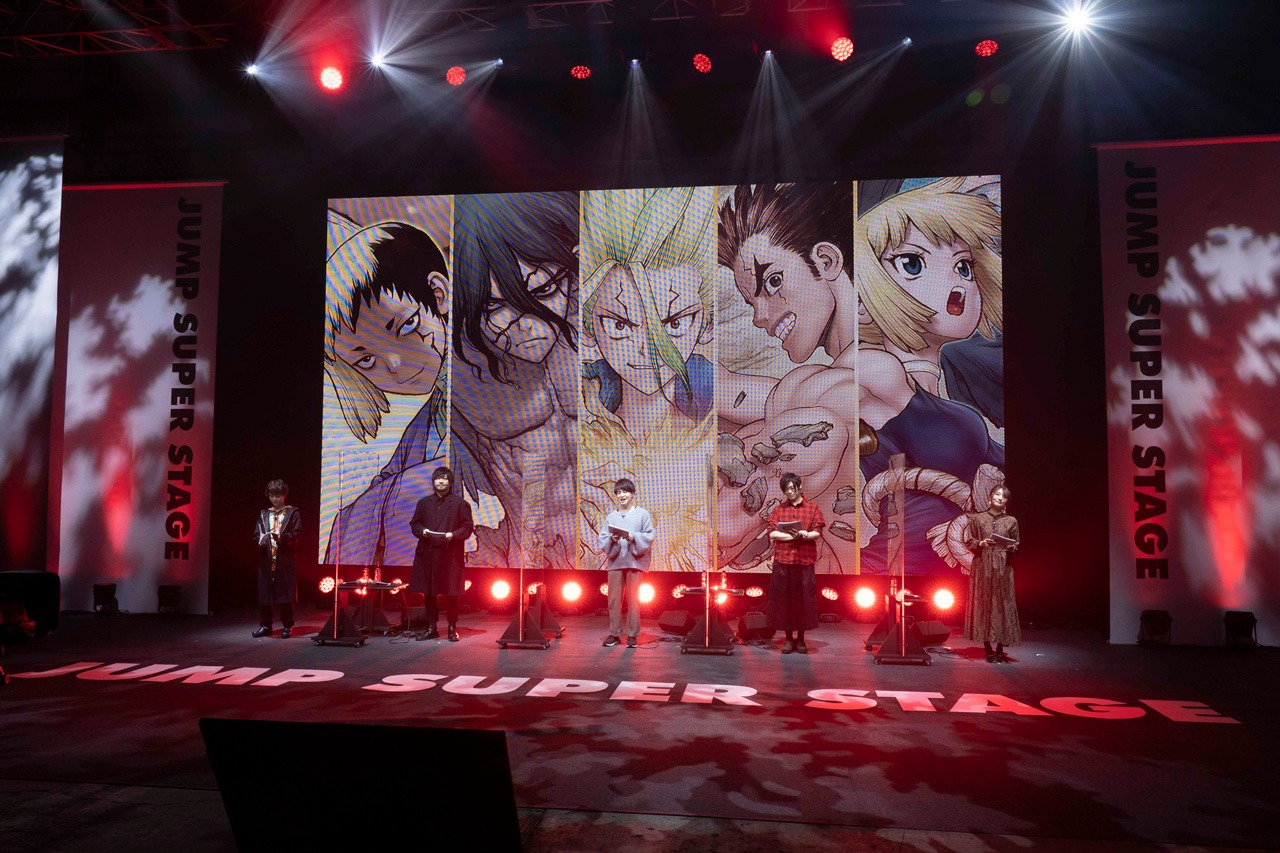 「Dr.STONE」ステージの様子。(c)SHUEISHA Inc. All rights reserved.