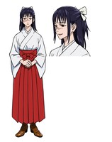 庵歌姫（CV：日笠陽子）
京都府立呪術高等専門学校の教師。衝突しがちな京都校の学生をなだめる大人の対応とは裏腹に、後輩である五条にはきつく当たるが、振り回されがち。