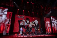 「ジャンプフェスタ 2021 ONLINE」内の「呪術廻戦」ステージの様子。(c)SHUEISHA Inc. All rights reserved.