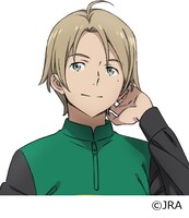 「疾走のファンファーレ～有馬記念篇～」登場キャラクターの中山シュン。