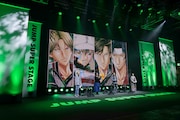 「新テニスの王子様」ステージの様子。(c)SHUEISHA Inc. All rights reserved.