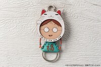 「OJAGA DESIGN ちびまる子ちゃん『縁起物』レザーキーホルダー」