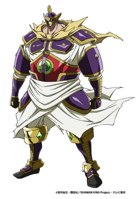 馬孫（CV：高口公介）
生来より道家に仕え、騎馬隊を率い戦い続けていた武将。馬孫刀を使った近接戦闘を得意とする。一見すると無口だが、喜怒哀楽の激しいタイプで、主人である蓮のことは、心から大切に思っている。かつて共に戦った愛馬の名は黒桃（コクトー）。