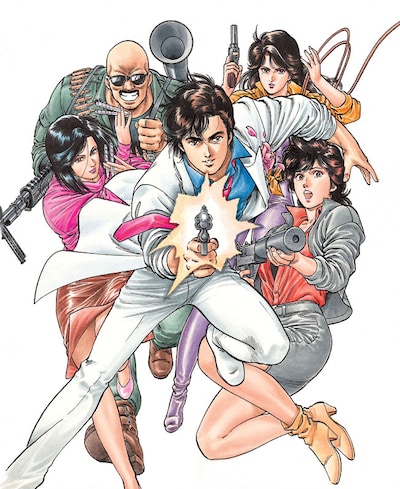 「シティーハンター」イラスト