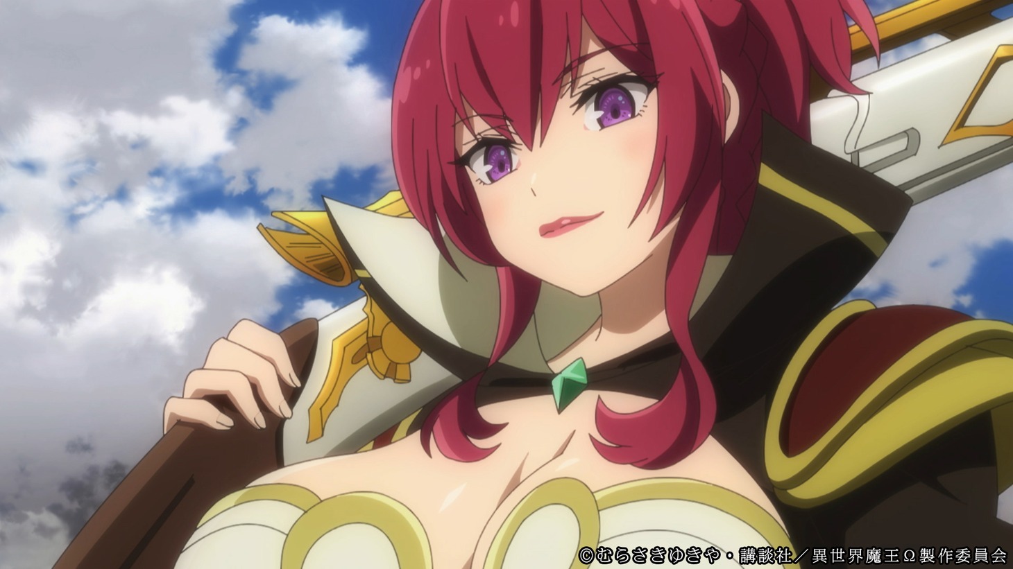 アニメ「異世界魔王と召喚少女の奴隷魔術Ω」第1弾PVより。