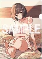 メロンブックス通常特典のクリアファイル。