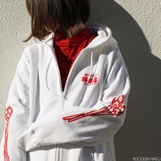 「らんま1/2 猫飯店ジップパーカー」着用イメージ