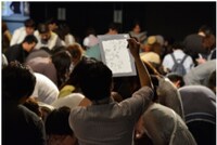 「リアル脱出ゲーム」の様子。