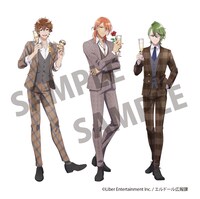 カラオケの鉄人とのコラボ用描き下ろしイラスト。