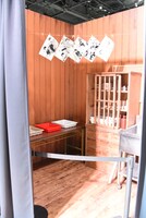 「光画部部室」の暗室。