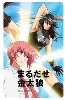 「イエスかノーか半分か」「まるだせ金太狼」エムカードの通常版（まるだせ金太狼）。