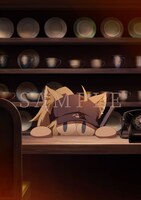 キャンペーン賞品のクリアファイル。