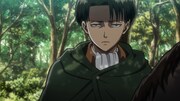 TVアニメ「進撃の巨人」より、リヴァイ。
